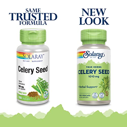 Solaray Celery Seed Capsules - 505mg, 100 count