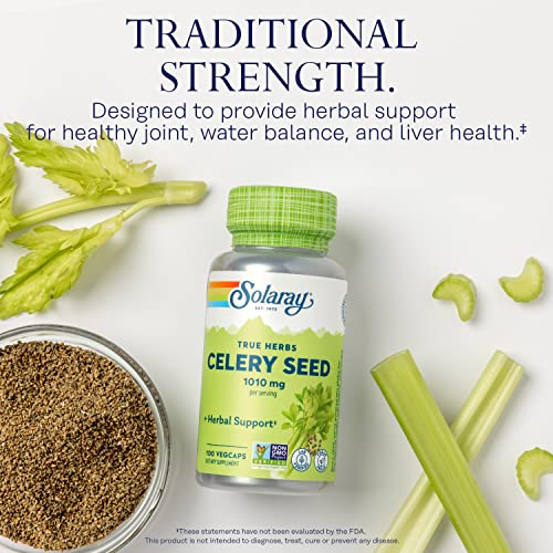 Solaray Celery Seed Capsules - 505mg, 100 count