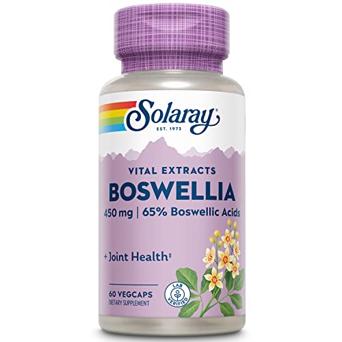 SOLARAY Boswellia Resin Extract Capsules | 60 Count