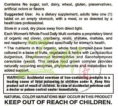 Women's Whole Food Multivitamin - Hair, Skin, Nails