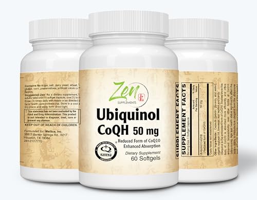 CoQ10: Superior Energy & Heart Health Support - 60 Softgels