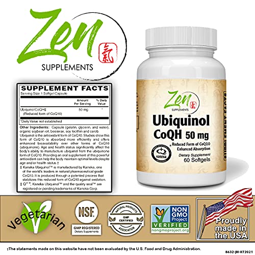 CoQ10: Superior Energy & Heart Health Support - 60 Softgels