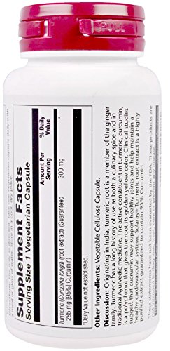 Solaray 300mg Turmeric Root Extract Capsules, 120 Count