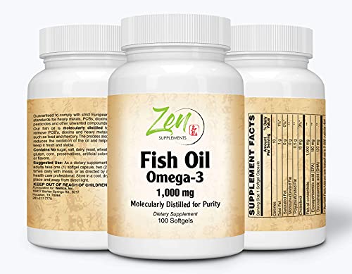 Omega-3 - Burpless Fish Oil Capsules for Health