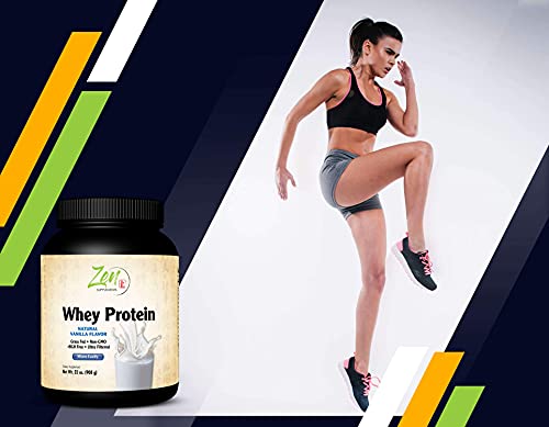 Organic Grass-Fed Whey Protein - Keto Friendly Vanilla