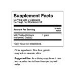 Full Spectrum Milk Thistle for Detox (100 Capsules)