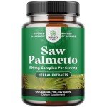 Saw Palmetto Capsules for Prostate & Hair Loss