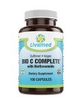 Livamed Bio C Complete with Bioflavonoids 100 Caps