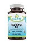 Cod Liver Oil Softgels - 250 Count