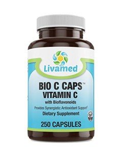 Livamed Bio C Caps with Bioflavonoids - 250 Count