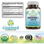 Livamed Buffered Vitamin C 1,000 mg - 100 Tabs