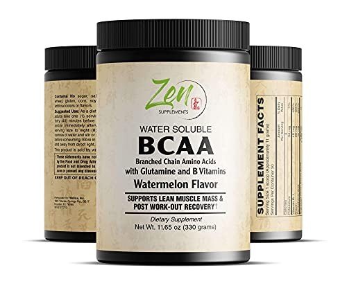 Zen Supplements BCAA Powder for Muscle Recovery