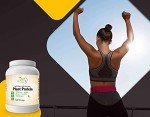 Unflavored Vegan Plant Protein Powder - 14.8 Oz