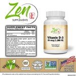 Vitamin D3 Gel Caps for Healthy Bones & Immunity