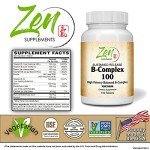 B-Complex Vitamin Supplement for Energy & Health