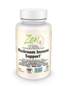Mushroom Immune Support Supplement - 60 VegCaps