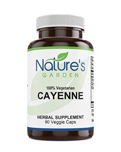 Nature's Garden Cayenne Pepper 500mg Veggie Caps