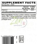 Chewable Vitamin C 500mg - Orange Flavor Tablets