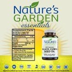Black Cumin Seed Oil Veggie Capsules - 90 Count