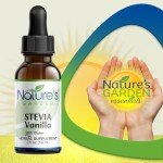 Nature's Garden Vanilla Stevia Liquid Sugar Substitute