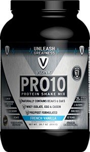 Vizinx PRO10 Protein Powder – 25g Protein, French Vanilla