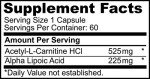 VIZINX ALC-ALA: Cognitive Support Capsules, 60 Count