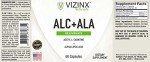 VIZINX ALC-ALA: Cognitive Support Capsules, 60 Count