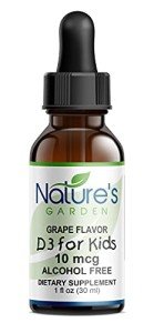 Kid's D3 400 IU MCT Oil, Grape Flavor