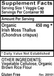Irish Moss Powder Capsules - 90 VegCaps