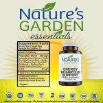 Nature's Garden Energy Mushroom Support Capsules, 60 Count