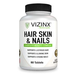 VIZINX Hair, Skin & Nails Supplement – 60 Tablets