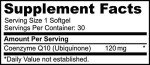 CoQ10 120 mg Softgels - Energy & Heart Support