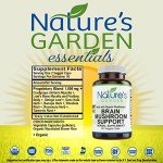 Nature's Garden Brain Support Mushroom Capsules 60 VegCap