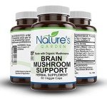 Nature's Garden Brain Support Mushroom Capsules 60 VegCap