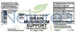 Nature's Garden Brain Support Mushroom Capsules 60 VegCap