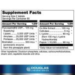 Douglas Laboratories Ultrazyme Digestive Enzyme Complex - 180 Tablets