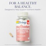 Solaray DIM Supreme 100mg | Menopause Support Supplement | 90 VegCaps
