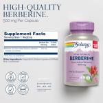 SOLARAY Berberine 500 mg Indian Barberry Root Extract