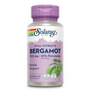 Solaray Bergamot Advanced Formula for Cardiovascular Support, 60ct