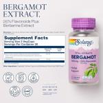 Solaray Bergamot Advanced Formula for Cardiovascular Support, 60ct