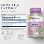 SOLARAY Olive Leaf Extract Supplement | 120 Count