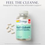 SOLARAY Yeast Cleanse Caps with Natural Ingredients, 60-Count