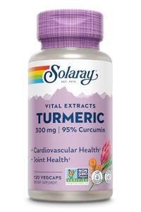 Solaray 300mg Turmeric Root Extract Capsules, 120 Count