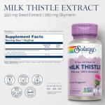 Organic Milk Thistle Extract for Healthy Liver Support