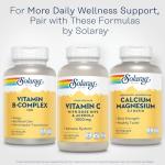 Solaray Calcium Magnesium AAC Capsules, 180 Count