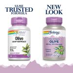 SOLARAY Olive Leaf Extract Supplement | 120 Count