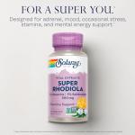 SOLARAY Super Rhodiola Root Extract 500mg | Stress & Energy Support
