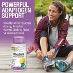 SOLARAY Rhodiola Root Extract 100 mg | Stress & Mood Support | 30ct