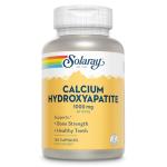 Solaray Calcium Hydroxyapatite 1000mg | Advanced Bone Support | 120 Capsules