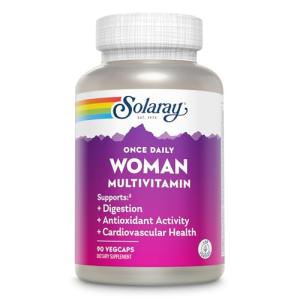 Solaray Once Daily Women's Multivitamin with Iron & Herbal Blends